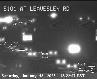 Traffic Camera Image from US-101 at TVB65 -- US-101 : Leavesley Road