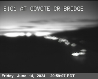 Traffic Camera Image from US-101 at TVB68 -- US-101 : Coyote Creek Bridge