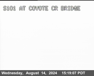 Traffic Camera Image from US-101 at TVB68 -- US-101 : Coyote Creek Bridge