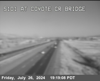 Traffic Camera Image from US-101 at TVB68 -- US-101 : Coyote Creek Bridge