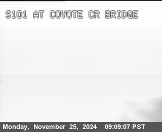 Traffic Camera Image from US-101 at TVB68 -- US-101 : Coyote Creek Bridge