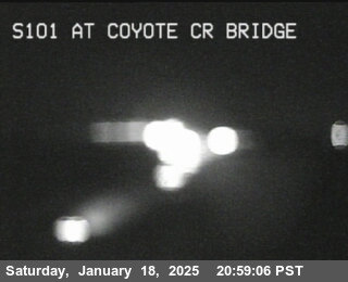 Traffic Camera Image from US-101 at TVB68 -- US-101 : Coyote Creek Bridge