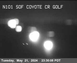 Traffic Camera Image from US-101 at TVB69 -- US-101 : South Of Coyote Creek Golf Drive