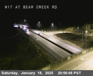 Traffic Camera Image from SR-17 at TVB94 -- SR-17 : AT BEAR CREEK RD