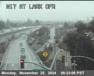 Traffic Camera Image from SR-17 at TVB98 -- SR-17 : Lark Offramp