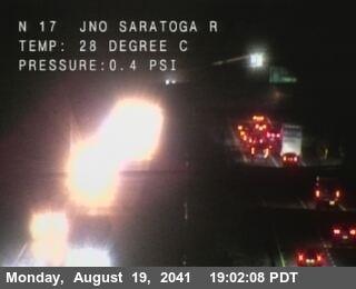 Timelapse image near TVC01 -- SR-17 : Saratoga Road, Los Gatos 0 minutes ago