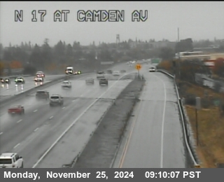 Traffic Camera Image from SR-17 at TVC04 -- SR-17 : Camden Av