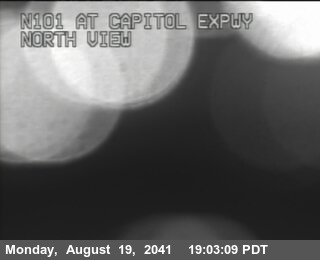 Timelapse image near TVC17 -- US-101 : Capitol Expressway, San Jose 0 minutes ago