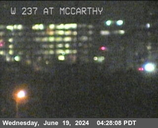 Traffic Camera Image from SR-237 at TVC34 -- SR-237 : McCarthy