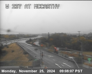 Traffic Camera Image from SR-237 at TVC34 -- SR-237 : McCarthy