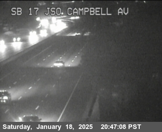 Traffic Camera Image from SR-17 at TVC51 -- SR-17 : Just South Of Campbell Avenue