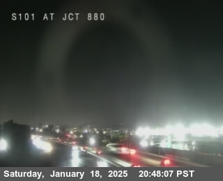 Traffic Camera Image from I-880 at TVC62 -- US-101 : S101 at JCT 880