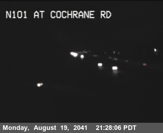 Timelapse image near TVC63 -- US-101 : AT COCHRANE RD IC, Morgan Hill 0 minutes ago