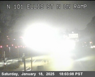 Traffic Camera Image from US-101 at TVC78 -- US-101 :  AT ELLIS ST OR