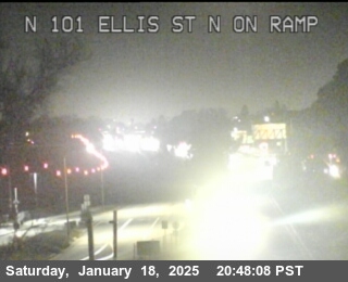 Traffic Camera Image from US-101 at TVC78 -- US-101 :  AT ELLIS ST OR