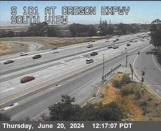 Traffic Camera Image from US-101 at TVC82 -- US-101 : Oregon Expressway