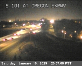 Traffic Camera Image from US-101 at TVC82 -- US-101 : Oregon Expressway