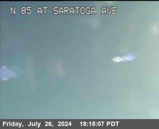 Traffic Camera Image from SR-85 at TVC90 -- SR-85 : AT SARATOGA VA OR
