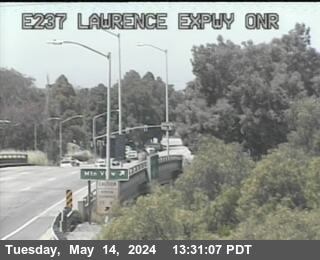 Traffic Camera Image from SR-237 at TVC94 -- SR-237 : E237 Lawrence Expwy OR