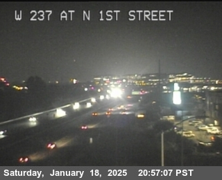 Traffic Camera Image from SR-237 at TVC98 -- SR-237 : North First Street