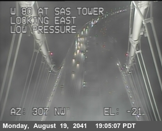 Timelapse image near TVD32 -- I-80 : Bay Bridge SAS Tower East, San Francisco 0 minutes ago