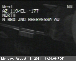 Timelapse image near TVF53 -- I-680 : Just North Of Berryessa Avenue, San Jose 0 minutes ago