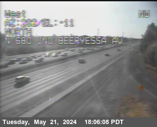 Traffic Camera Image from I-680 at TVF53 -- I-680 : Just North Of Berryessa Avenue