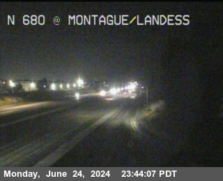 Traffic Camera Image from I-680 at TVF56 -- I-680 : Just North Of Landess Avenue