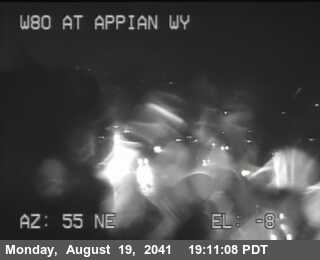 Timelapse image near TVH23 -- I-80 : Appian Way, Pinole 0 minutes ago