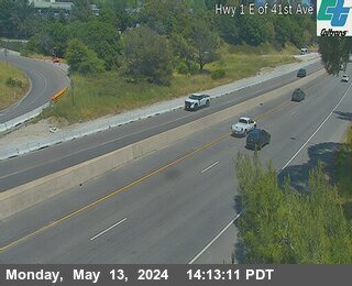 Traffic Camera Image from SR-1 at SR-1 : 41st Ave Southbound Onramp