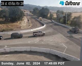 Traffic Camera Image from SR-156 at SR-156 : 4th St / 156 Business Route