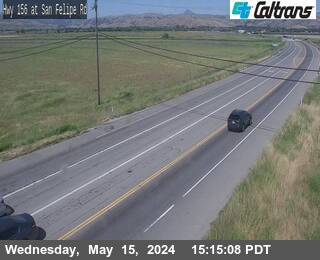 Traffic Camera Image from SR-156 at SR-156 : San Felipe Rd