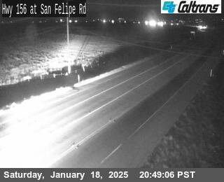 Traffic Camera Image from SR-156 at SR-156 : San Felipe Rd