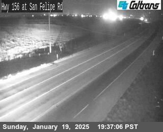 Traffic Camera Image from SR-156 at SR-156 : San Felipe Rd