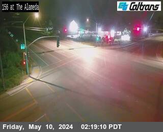 Timelapse image near SR-156 : The Alameda, San Juan Bautista 0 minutes ago