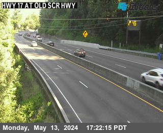 Traffic Camera Image from SR-17 at SR-17 : Old Santa Cruz Highway