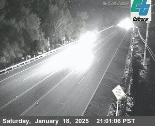 Traffic Camera Image from SR-17 at SR-17 : South of Summit Road