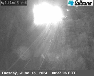 Traffic Camera Image from SR-1 at SR-1 : Carmel Valley Road