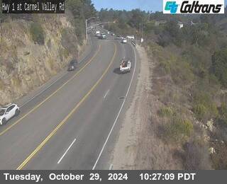 Traffic Camera Image from SR-1 at SR-1 : Carmel Valley Road