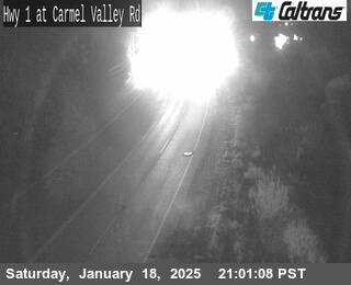 Traffic Camera Image from SR-1 at SR-1 : Carmel Valley Road