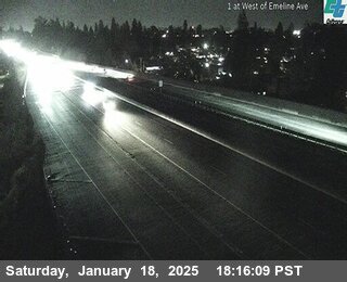 Traffic Camera Image from SR-1 at SR-1 : Emeline Avenue