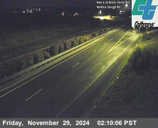 Traffic Camera Image from SR-1 at SR-1 : Green Valley Rd