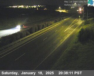 Traffic Camera Image from SR-1 at SR-1 : Green Valley Rd