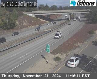 Traffic Camera Image from SR-1 at SR-1 : Lightfighter Drive