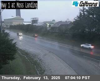 Traffic Camera Image from SR-1 at SR-1 : Moss Landing Rd