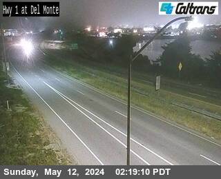 Traffic Camera Image from SR-1 at SR-1 : North of Del Monte Blvd