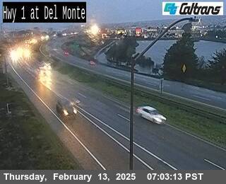 Traffic Camera Image from SR-1 at SR-1 : North of Del Monte Blvd