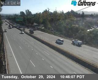 Traffic Camera Image from SR-1 at SR-1 : Sloat Avenue