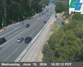 Traffic Camera Image from SR-1 at SR-1 :  Soquel Ave