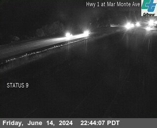 Traffic Camera Image from SR-1 at SR-1 : South of Mar Monte Ave